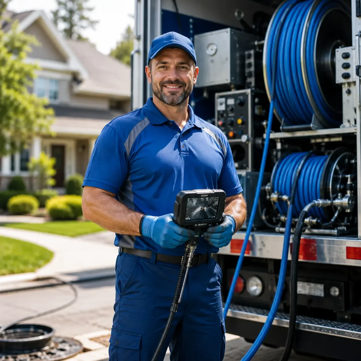 Local outdoor drain cleaning specialists in Whitewater, WI